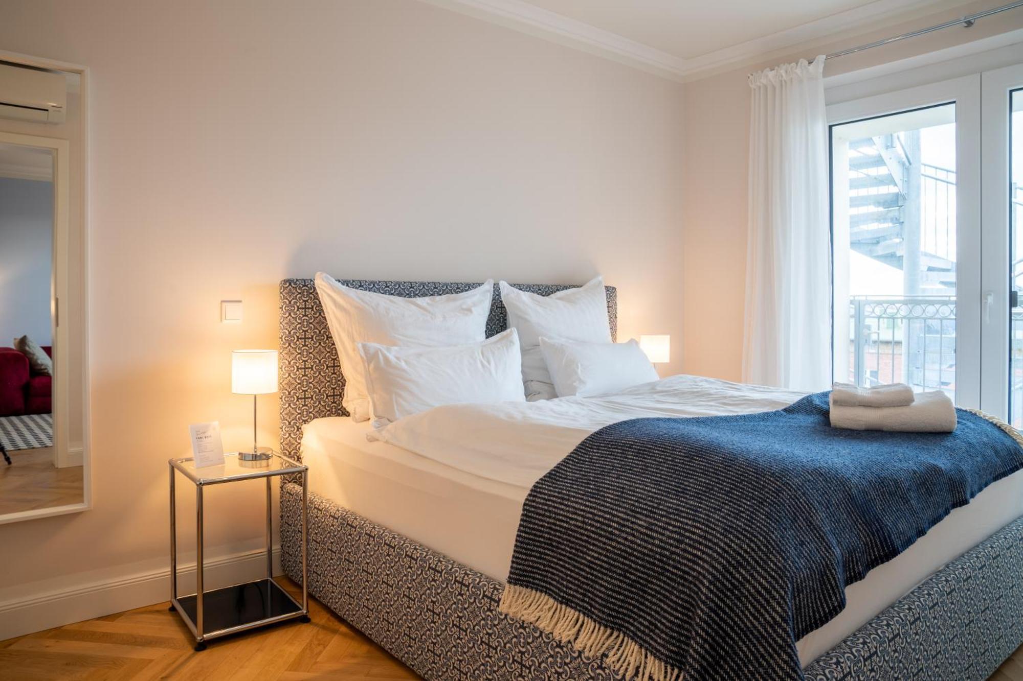 Cls Zentrale City-Wohnung In Hamburg Mit E-Laden Und Tiefgarage, Grosser Balkon, Blick Ueber Hamburg, Parkplatz, Cafe Im Haus, Bushaltestelle Direkt Gegenueber, Flex Check In Exterior photo